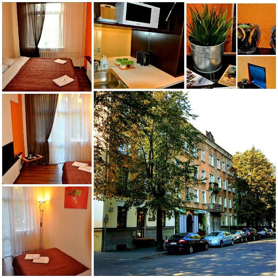Апартаменты Orange studio with balcony Клайпеда-20